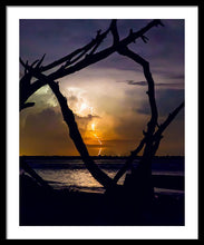 Load image into Gallery viewer, Folly Lightning - Framed Print