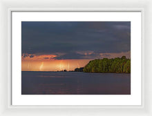 Load image into Gallery viewer, Forest Lightning - Framed Print
