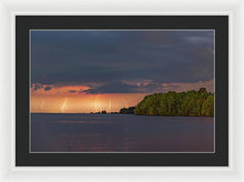 Load image into Gallery viewer, Forest Lightning - Framed Print