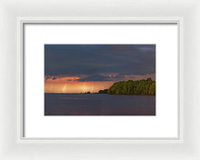 Load image into Gallery viewer, Forest Lightning - Framed Print