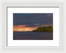 Load image into Gallery viewer, Forest Lightning - Framed Print