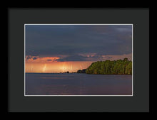 Load image into Gallery viewer, Forest Lightning - Framed Print