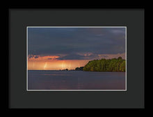 Load image into Gallery viewer, Forest Lightning - Framed Print