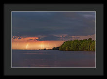 Load image into Gallery viewer, Forest Lightning - Framed Print