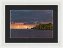 Load image into Gallery viewer, Forest Lightning - Framed Print