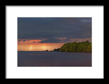 Load image into Gallery viewer, Forest Lightning - Framed Print