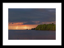 Load image into Gallery viewer, Forest Lightning - Framed Print
