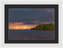 Load image into Gallery viewer, Forest Lightning - Framed Print