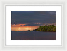 Load image into Gallery viewer, Forest Lightning - Framed Print