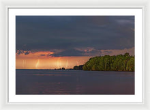 Load image into Gallery viewer, Forest Lightning - Framed Print