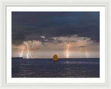 Load image into Gallery viewer, Lightning Tree - Framed Print