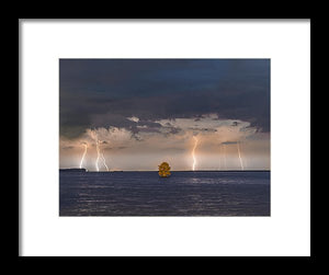 Lightning Tree - Framed Print