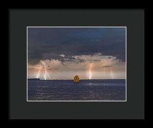 Lightning Tree - Framed Print