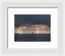 Load image into Gallery viewer, Lightning Tree - Framed Print