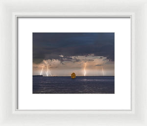 Lightning Tree - Framed Print