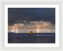 Load image into Gallery viewer, Lightning Tree - Framed Print