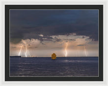 Load image into Gallery viewer, Lightning Tree - Framed Print