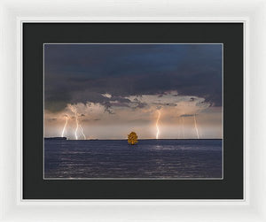 Lightning Tree - Framed Print