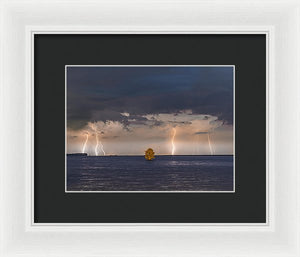 Lightning Tree - Framed Print