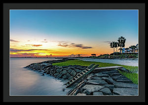 Little Dock - Framed Print