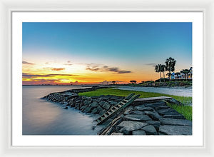 Little Dock - Framed Print