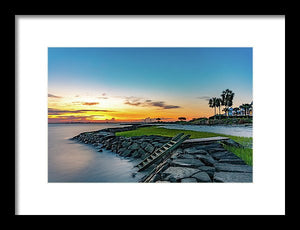 Little Dock - Framed Print