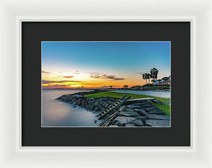Little Dock - Framed Print