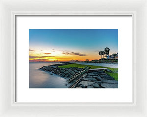 Little Dock - Framed Print