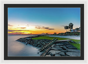 Little Dock - Framed Print