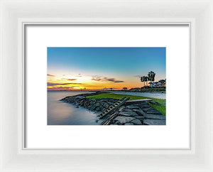 Little Dock - Framed Print