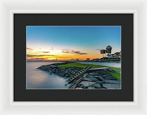 Little Dock - Framed Print