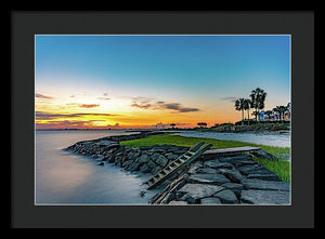 Little Dock - Framed Print