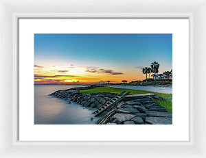Little Dock - Framed Print