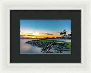 Little Dock - Framed Print