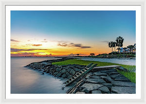 Little Dock - Framed Print