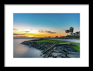 Little Dock - Framed Print