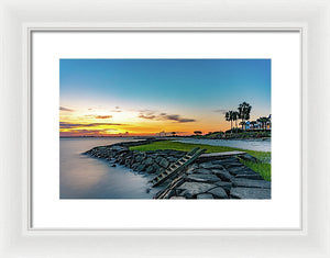 Little Dock - Framed Print