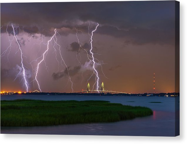 Lightning Canvas Print