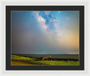 Milky Dock - Framed Print