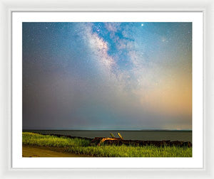 Milky Dock - Framed Print