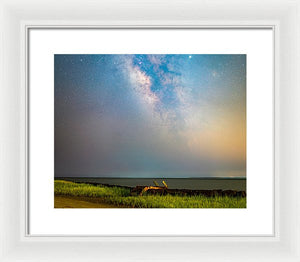 Milky Dock - Framed Print