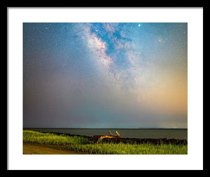 Milky Dock - Framed Print