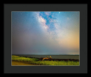 Milky Dock - Framed Print