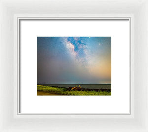 Milky Dock - Framed Print