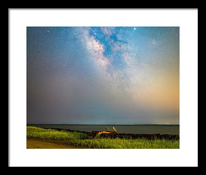 Milky Dock - Framed Print