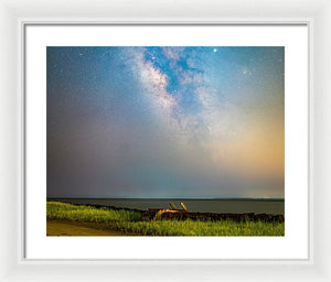 Milky Dock - Framed Print