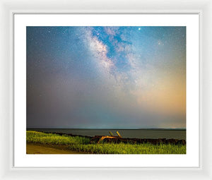 Milky Dock - Framed Print