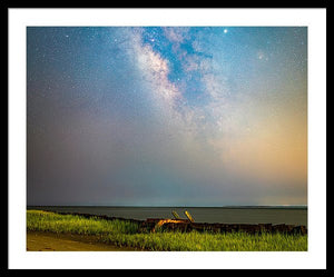 Milky Dock - Framed Print