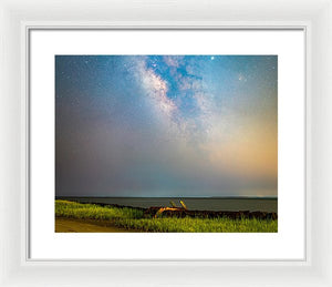 Milky Dock - Framed Print