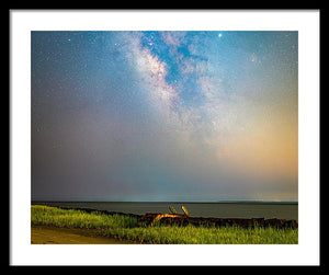 Milky Dock - Framed Print